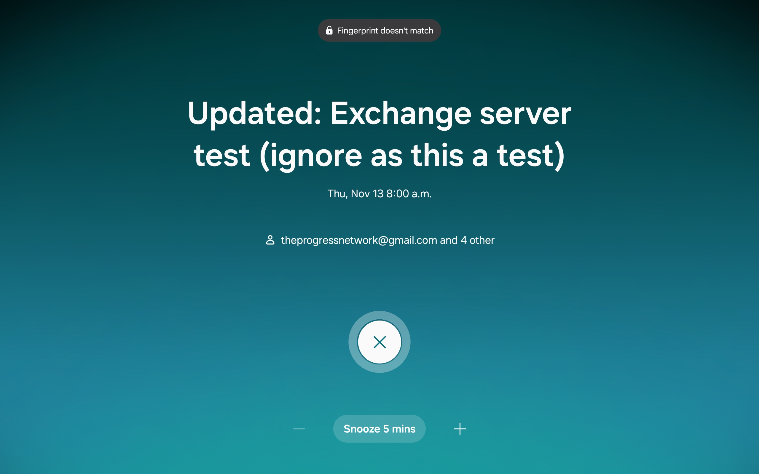 Calendar Notifications